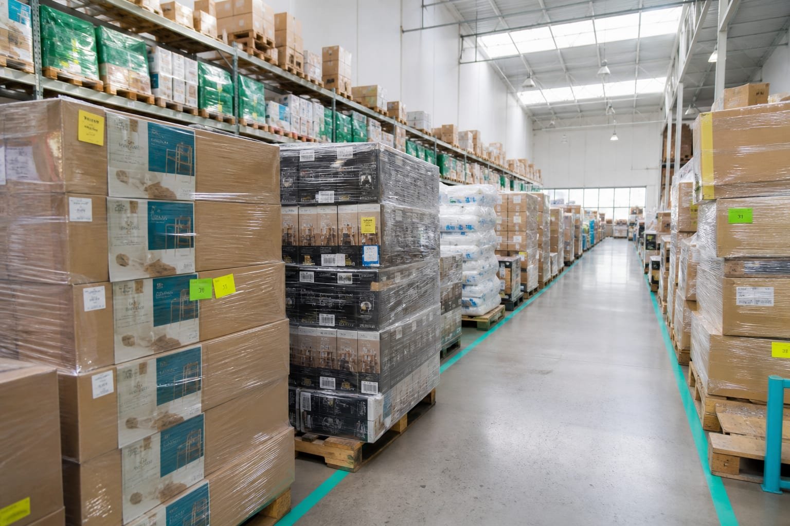 Merchandise pallet at PalletsBay