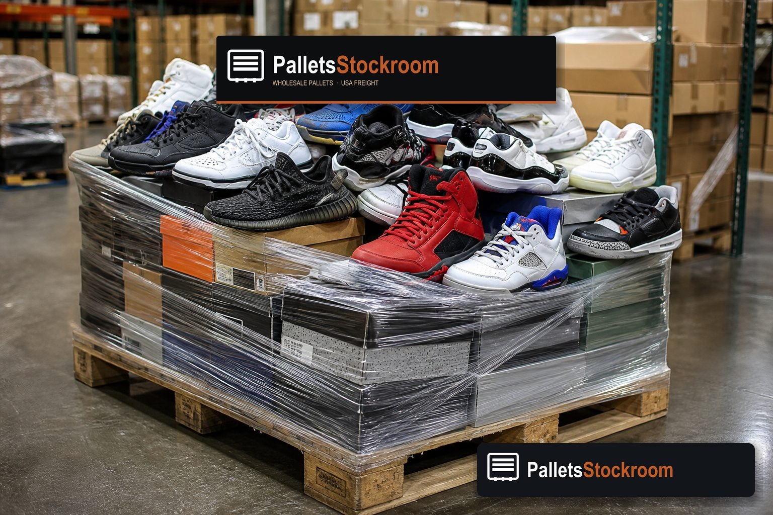 Wholesale sneaker pallet category