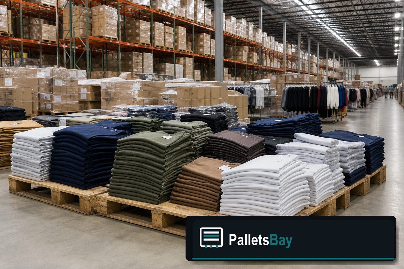 Apparel Pallets — Warehouse / shipping context