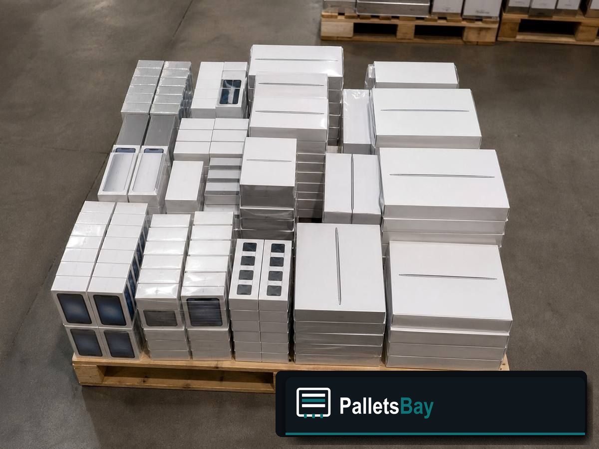 Apple Electronics Pallets — Second pallet angle