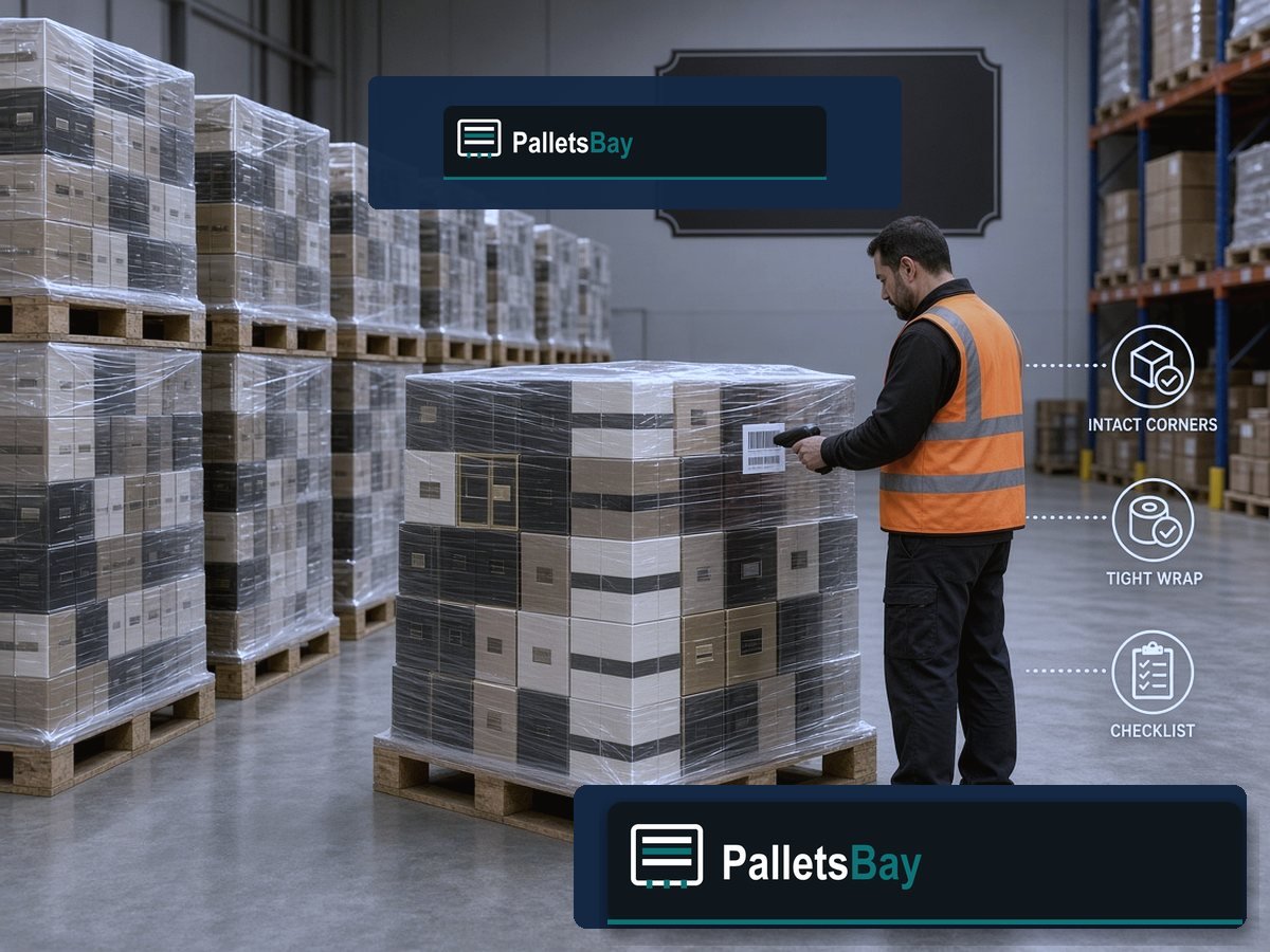 Armani Perfume Pallets — Floor ops — merchandise class as packed
