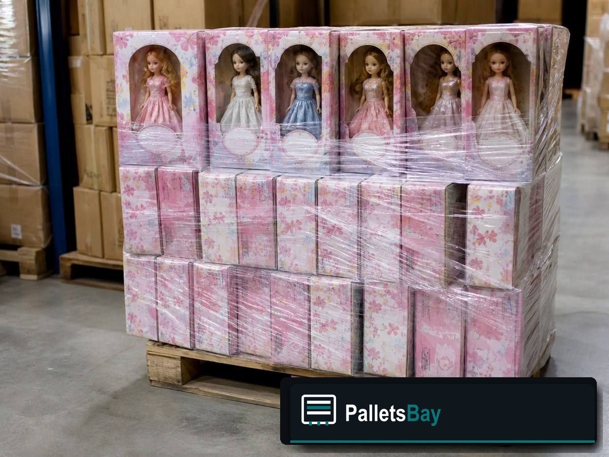 Barbie Pallets — Full pallet view