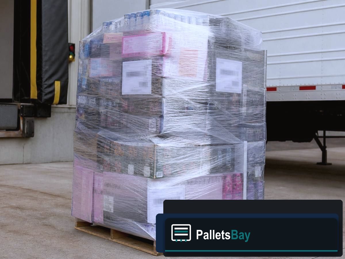 Beauty Pallets — Dock staging before freight