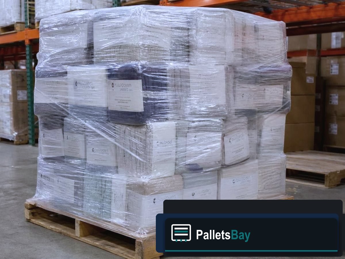 Bedding Pallets — Dock staging before freight