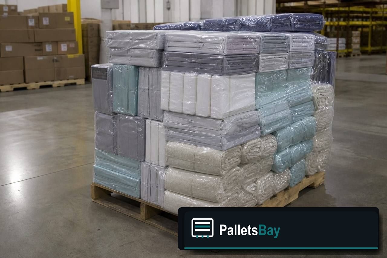 Bedding Pallets — Second pallet angle