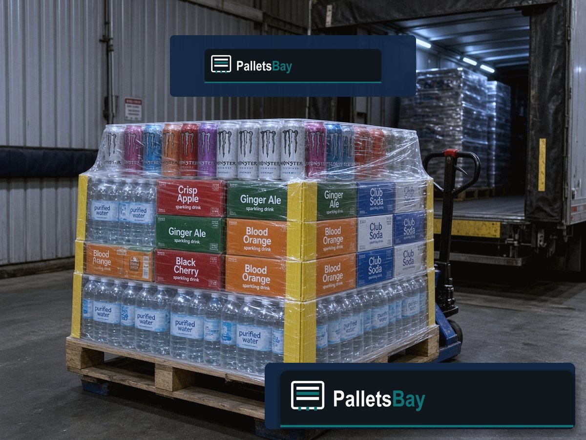 Beverage Drink Pallets — Assorted units from this listing