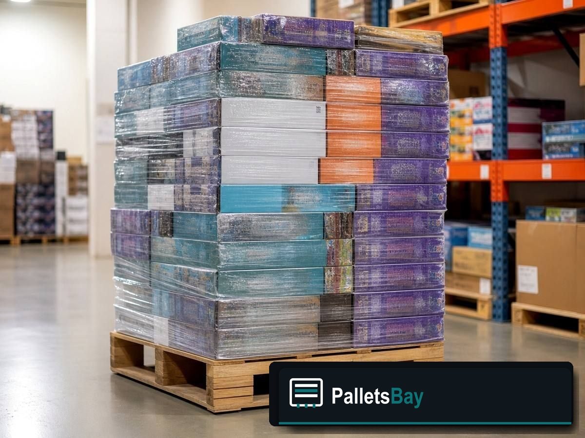Board Game Pallets — Contents / packed goods detail