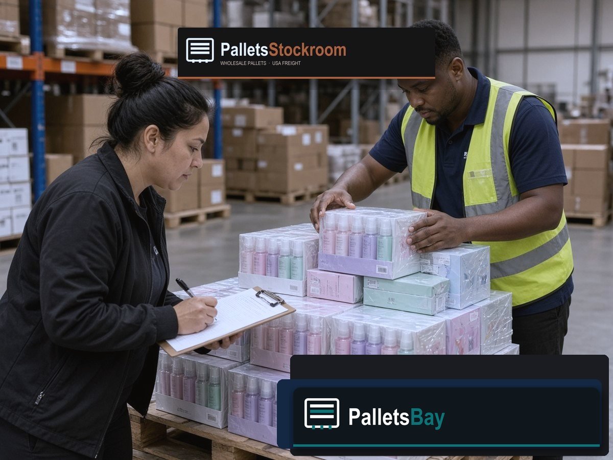 Body Mist Fragrance Pallets — Floor ops — merchandise class as packed