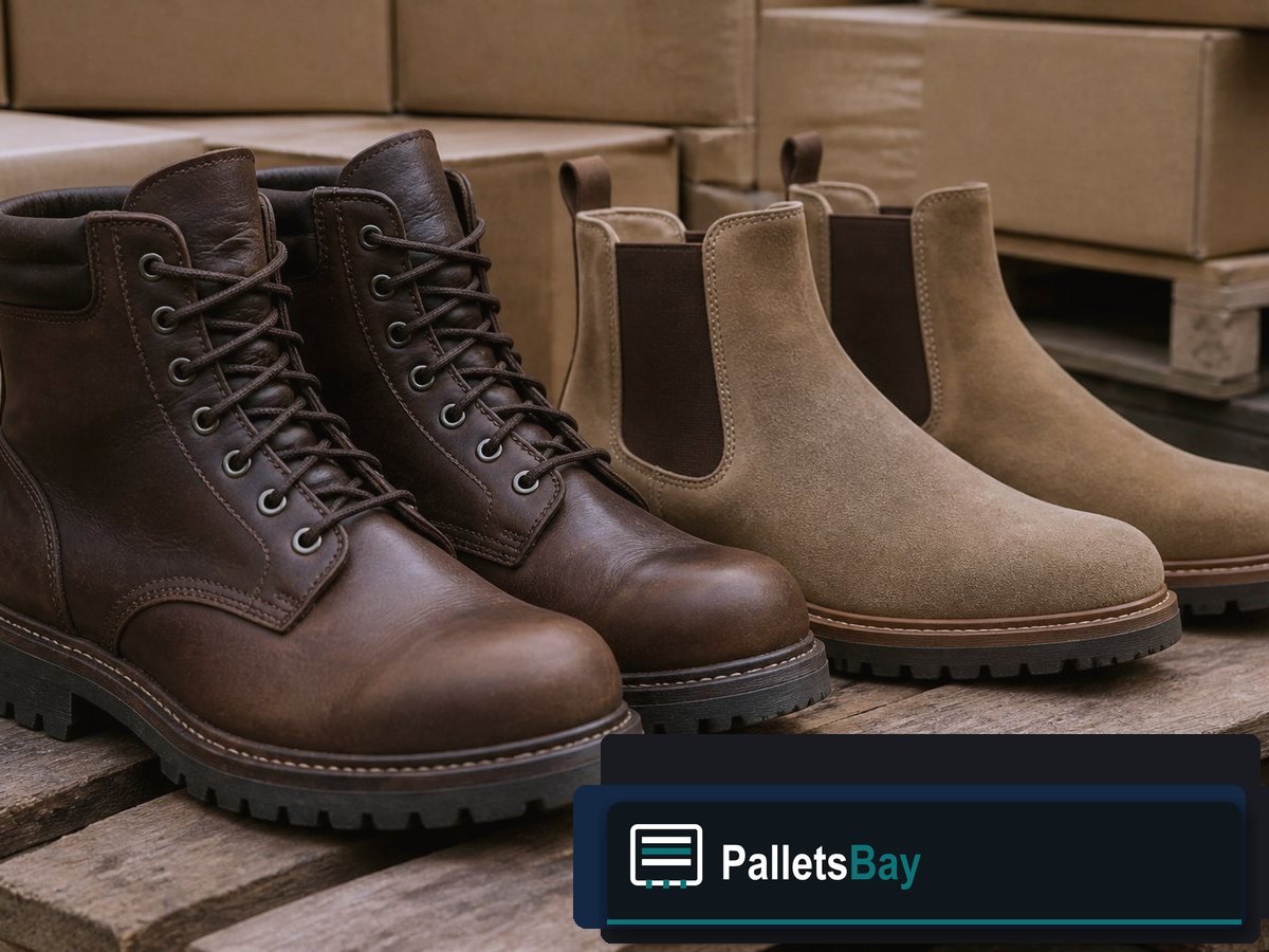 Boots Pallets — Assorted units from this listing