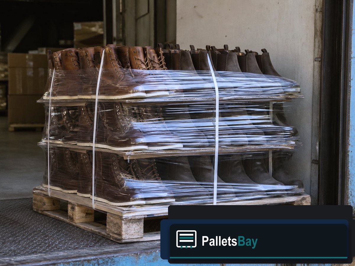 Boots Pallets — Dock staging before freight