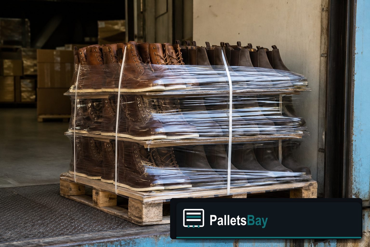 Boots Pallets — Warehouse / shipping context