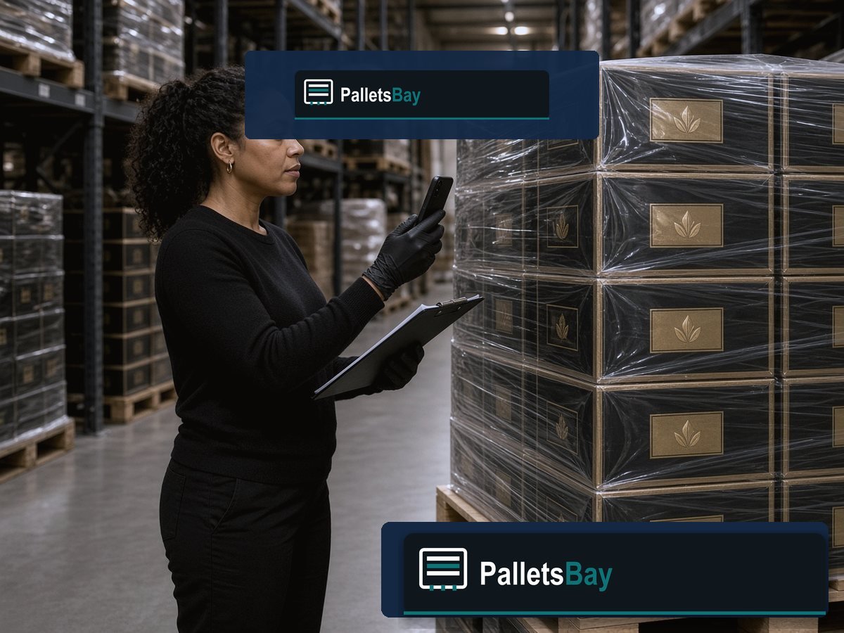 Burberry Perfume Pallets — Floor ops — merchandise class as packed