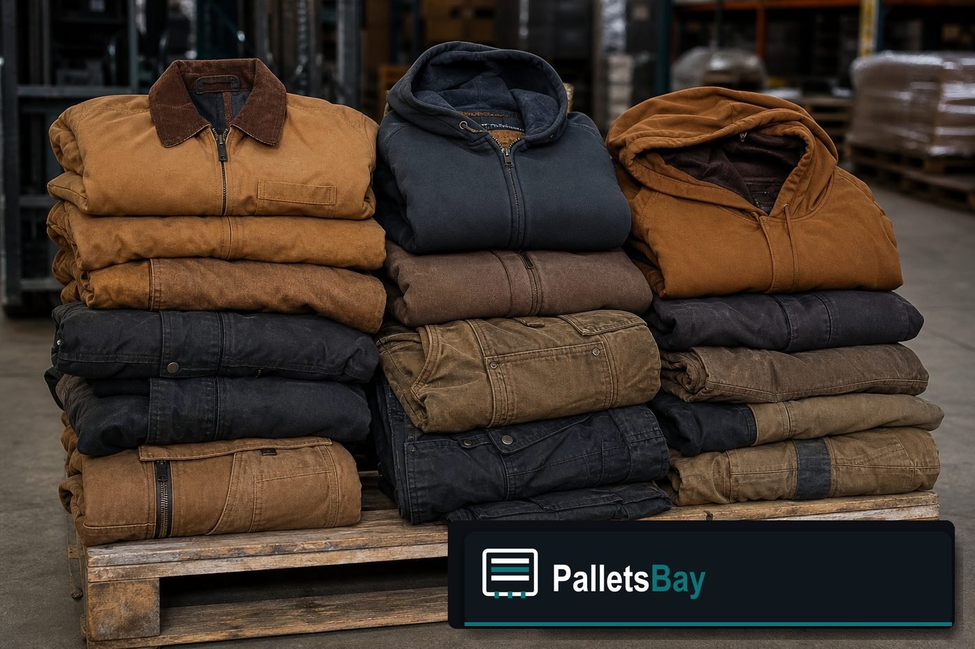 Carhartt Pallets — Full pallet view