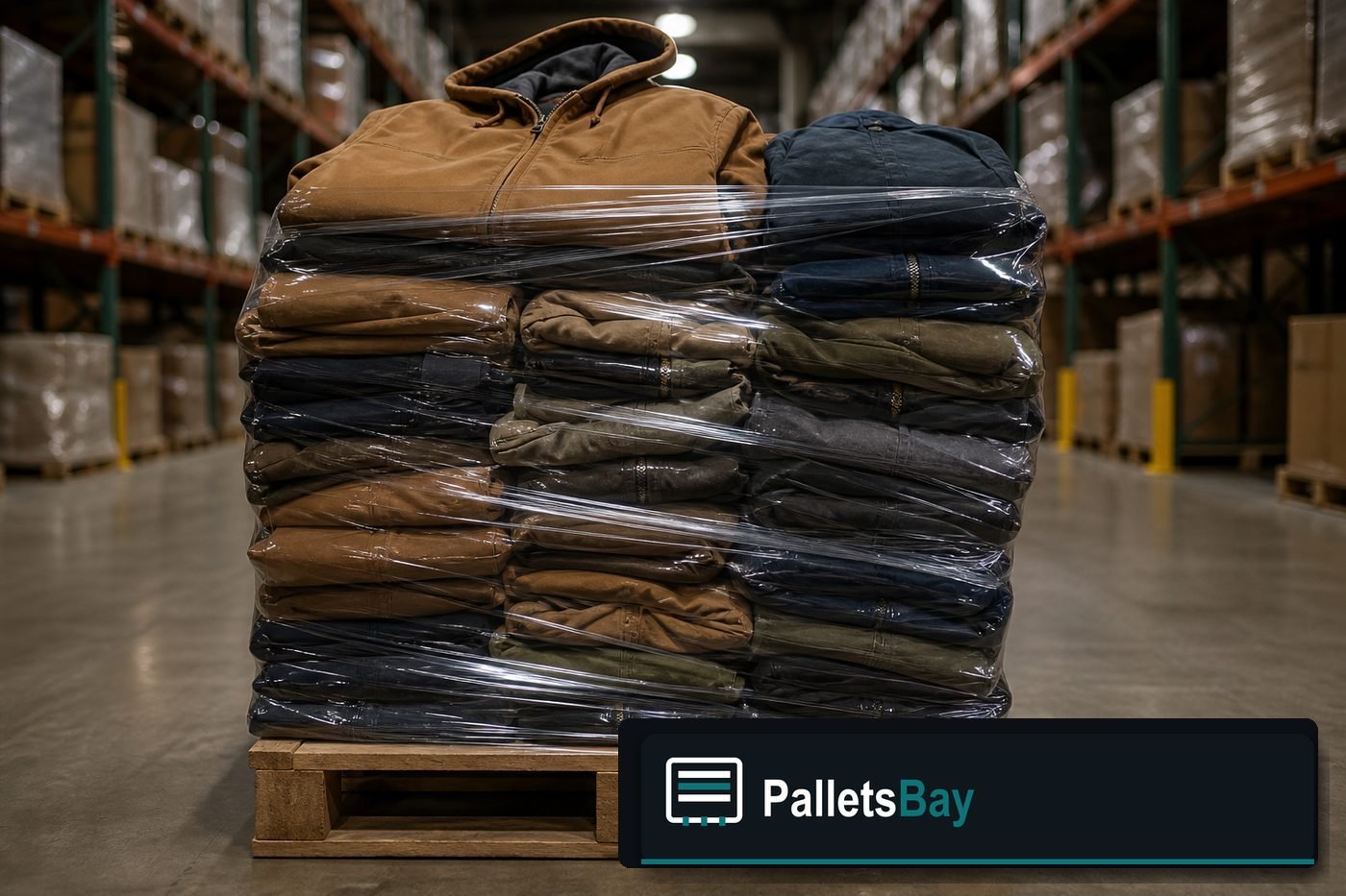 Carhartt Pallets — Warehouse / shipping context
