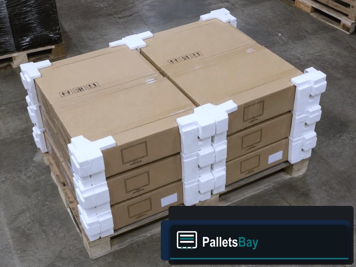 Computer Pallets — Dock staging before freight