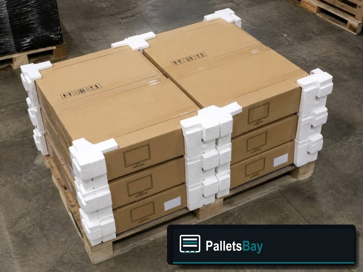 Computer Pallets — Warehouse / shipping context