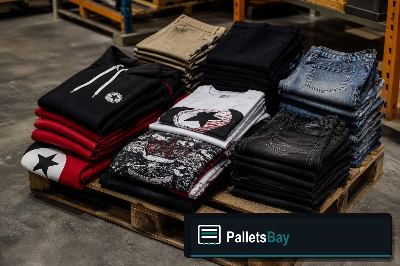 Converse Pallets — Full pallet view