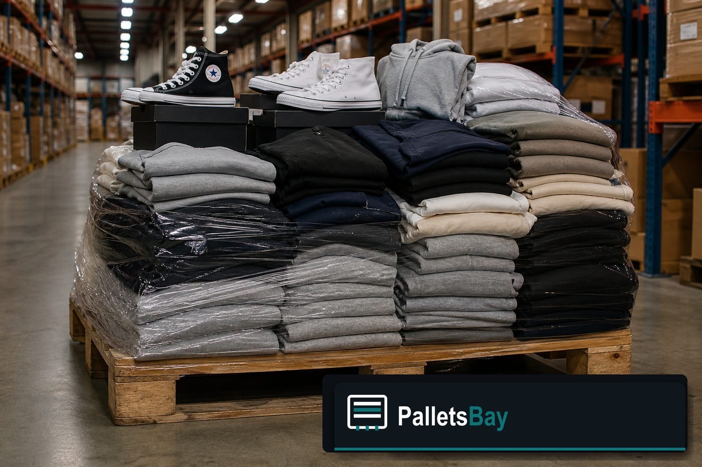 Converse Pallets — Warehouse / shipping context