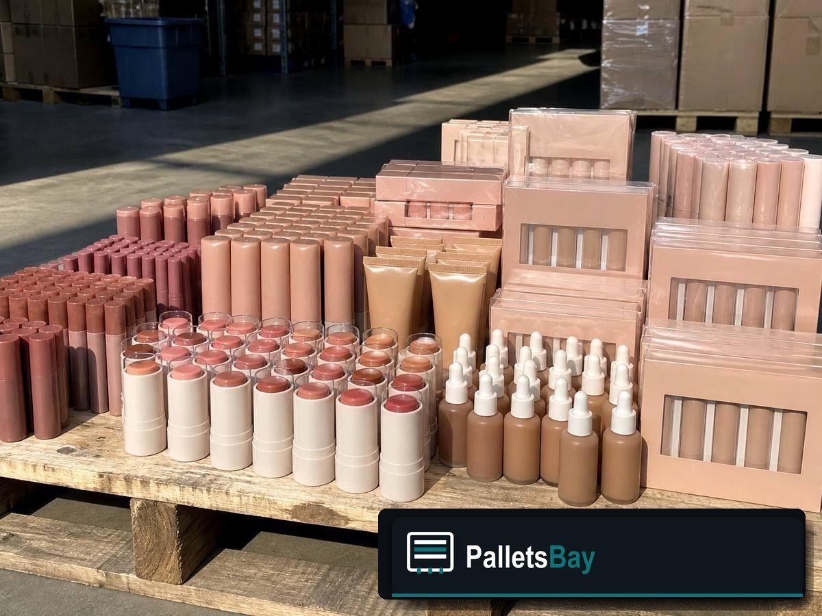 Cosmetics Pallets — Warehouse / shipping context