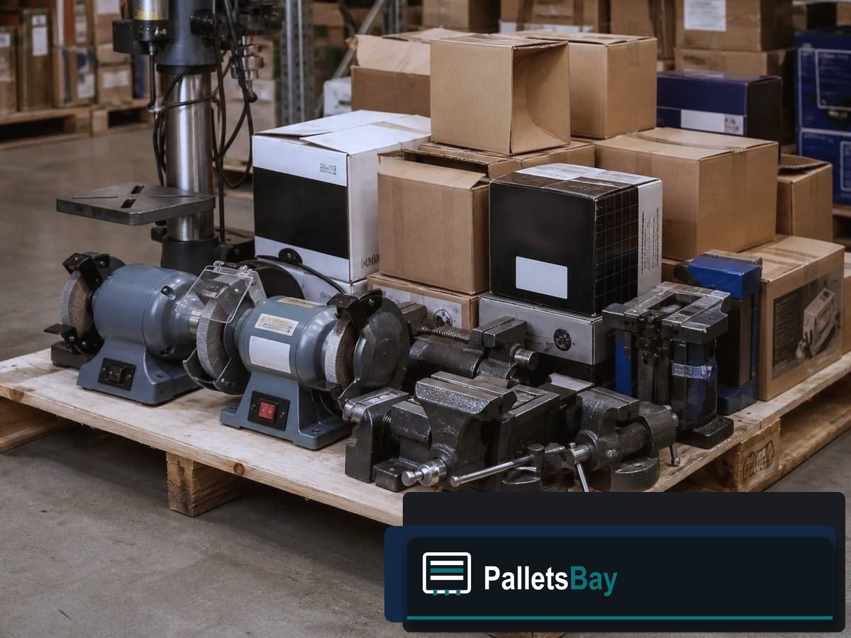 Craftsman Tool Pallets — Dock staging before freight