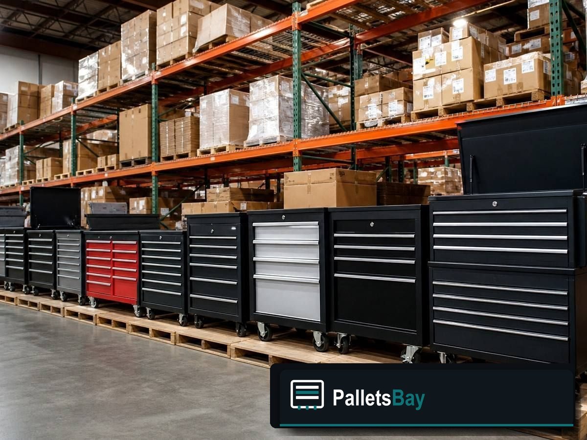 Craftsman Tool Pallets — Contents / packed goods detail