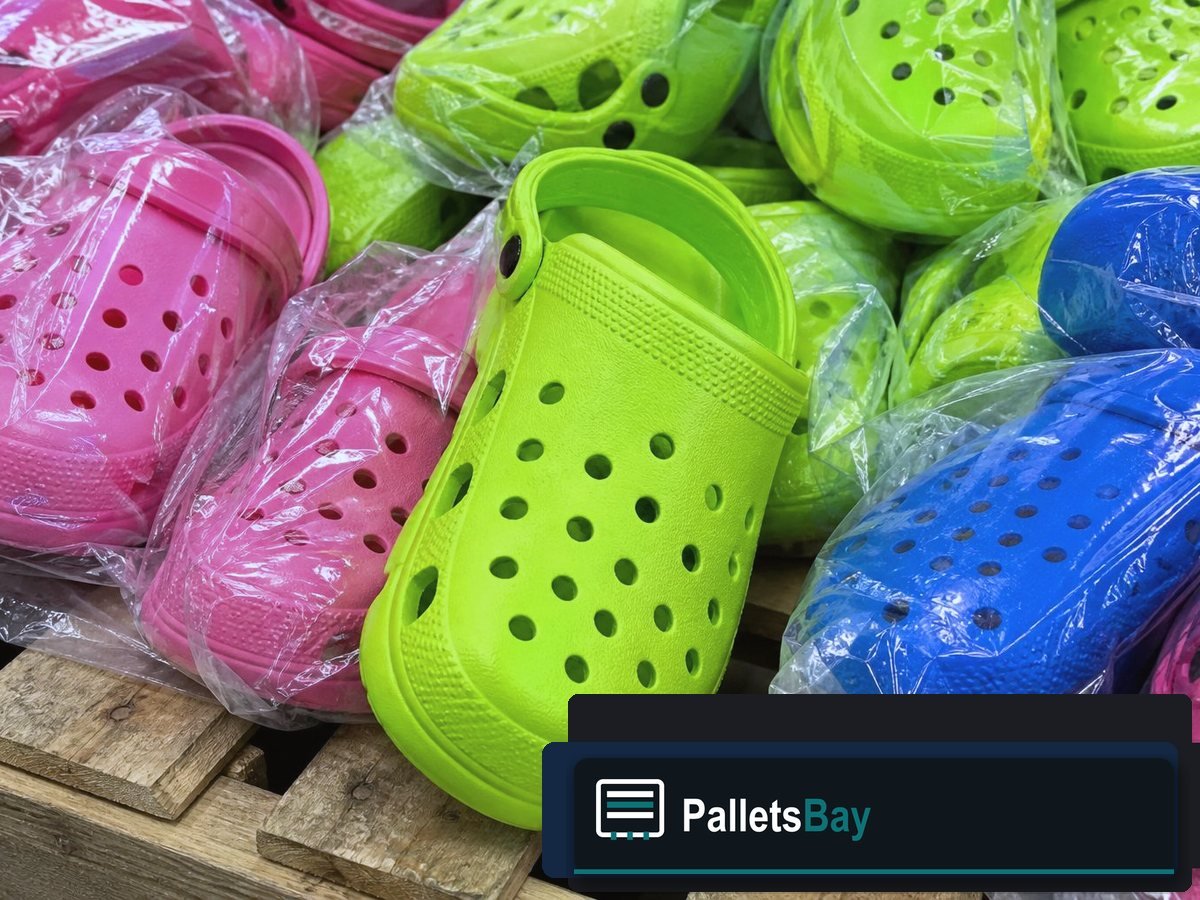 Crocs Pallets — Assorted units from this listing