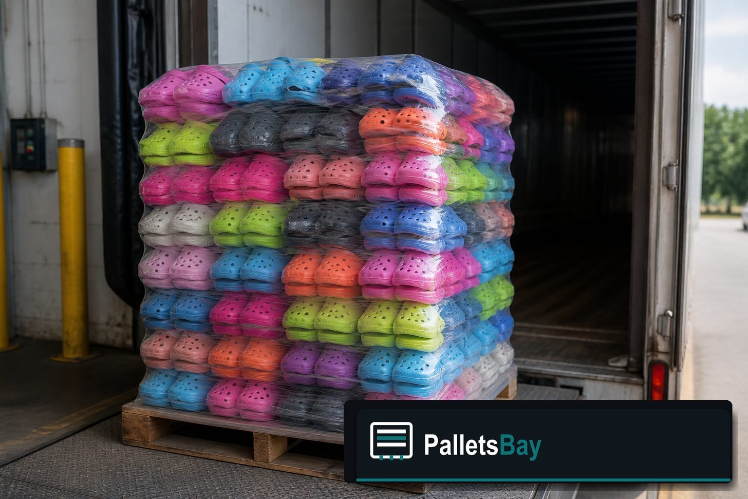 Crocs Pallets — Warehouse / shipping context