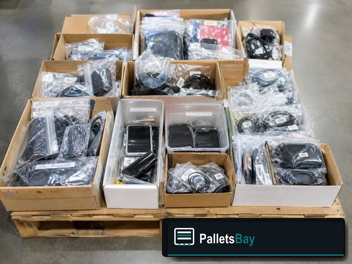 Customer Return Electronics Pallets — Warehouse / shipping context