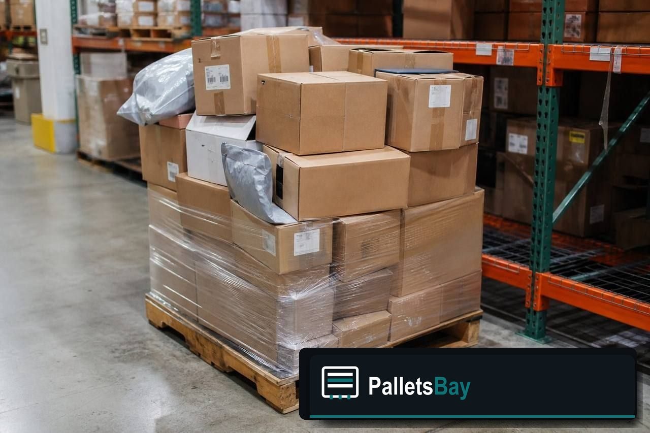 Customer Return Merchandise Pallets — Second pallet angle