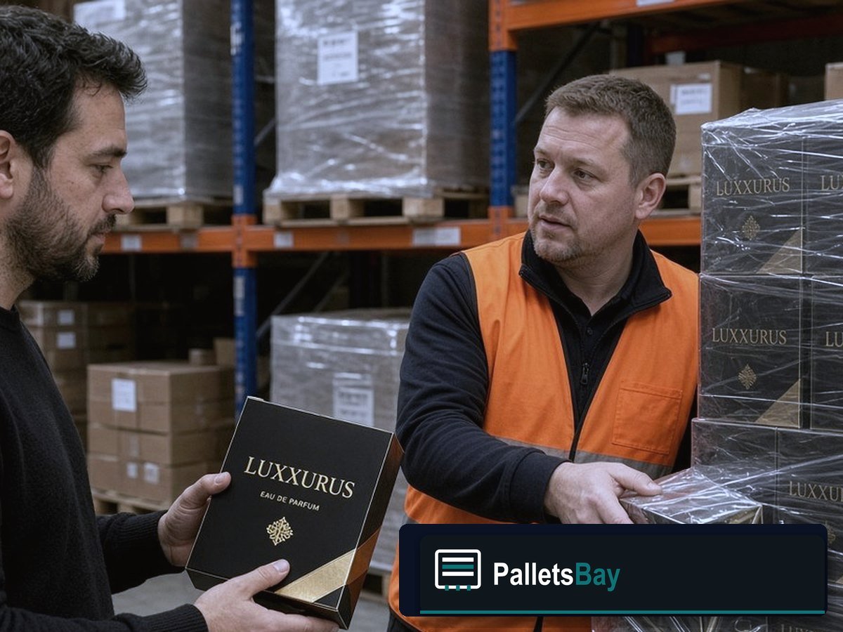 Designer & Arabic Perfume Pallets — Client walkthrough with staff
