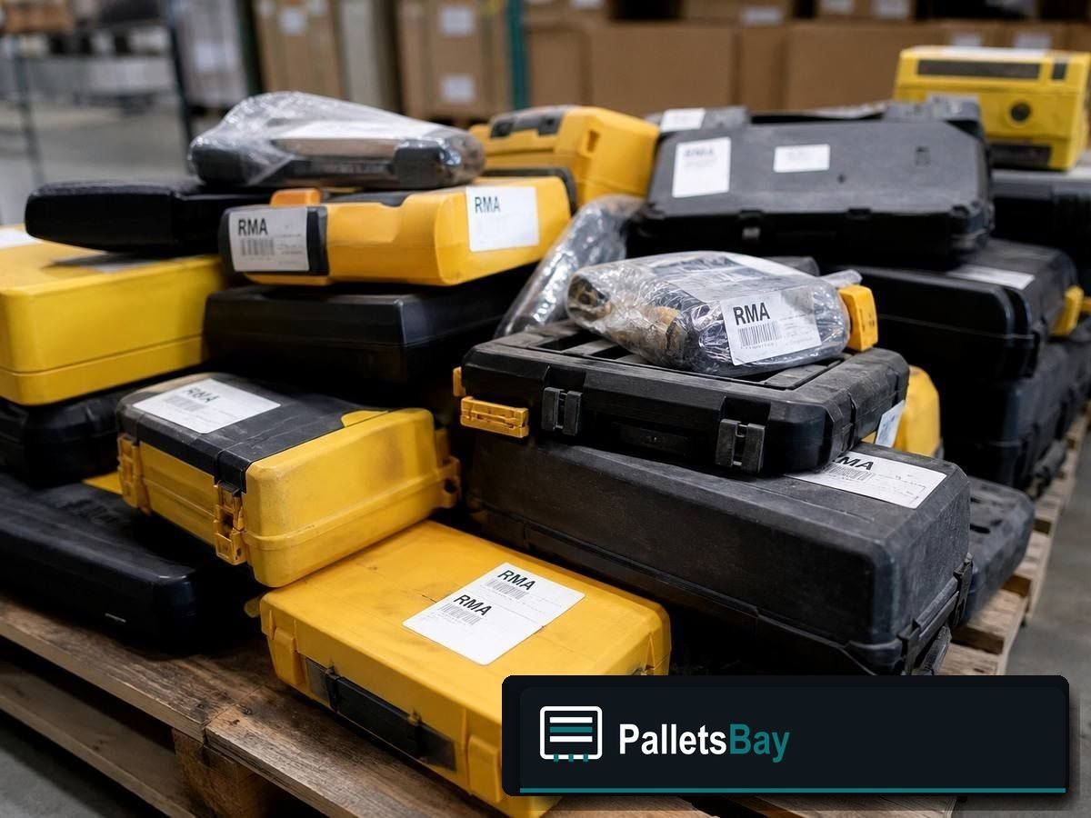 DeWalt Return Pallets — Second pallet angle