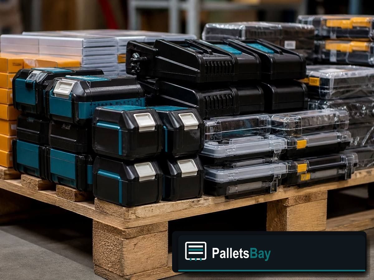 DeWalt Return Pallets — Contents / packed goods detail