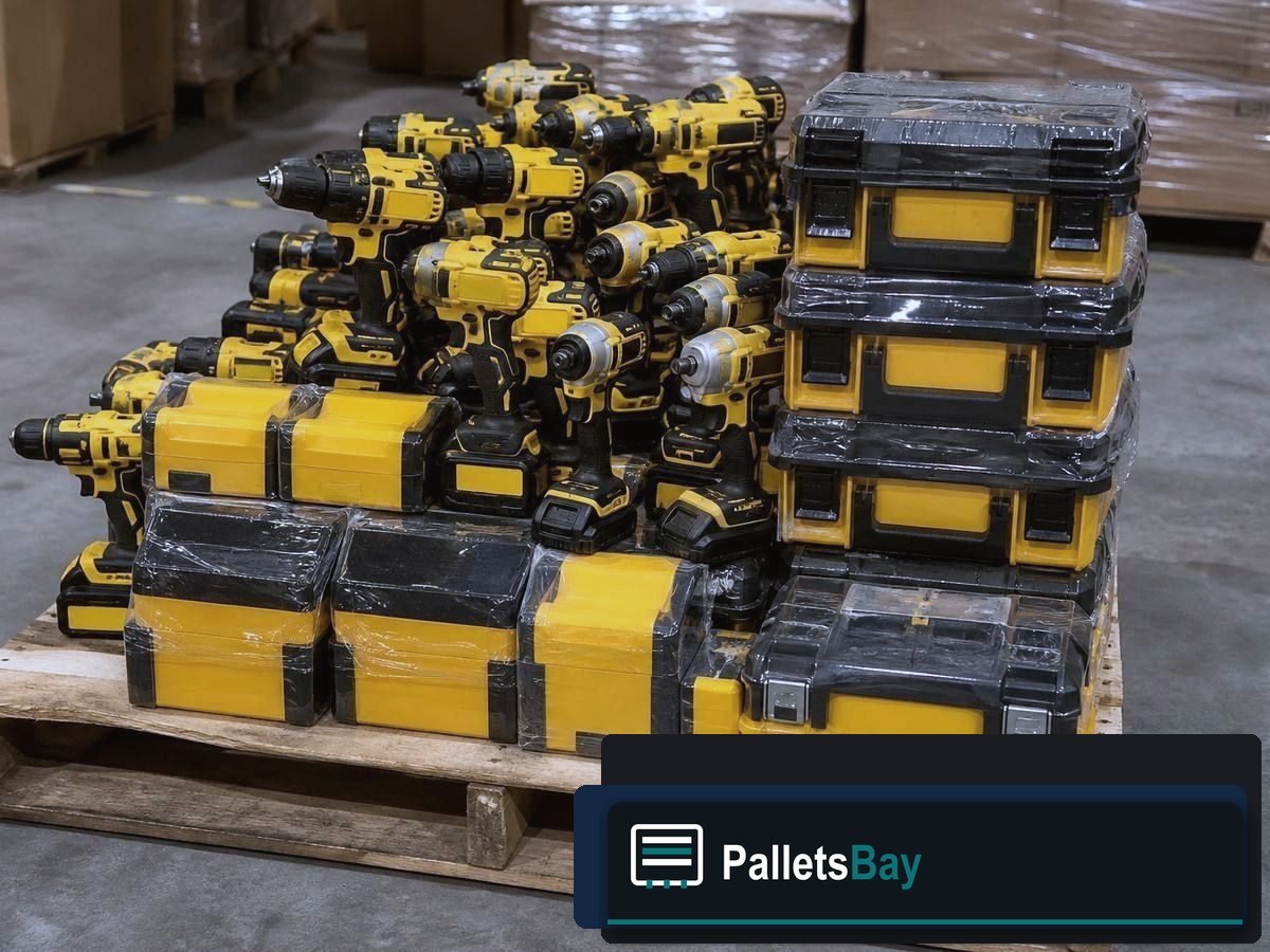 DeWalt Tool Pallets — Clear product detail you can evaluate