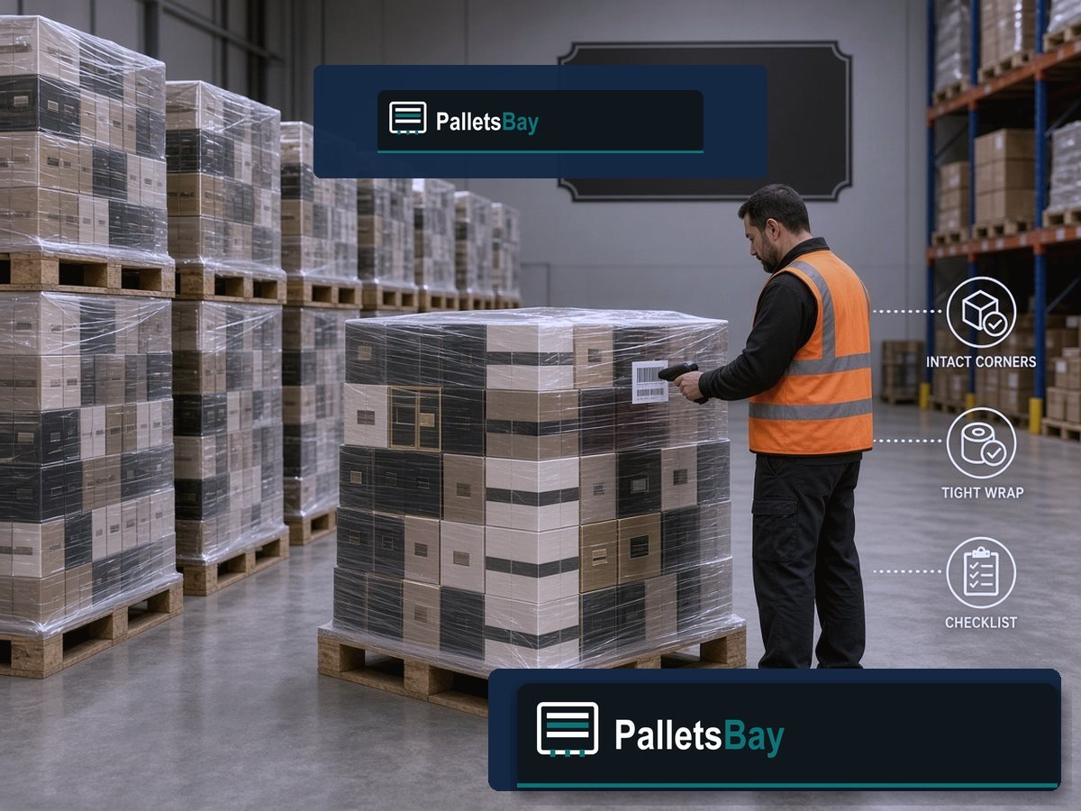 Dior Perfume Pallets — Floor ops — merchandise class as packed