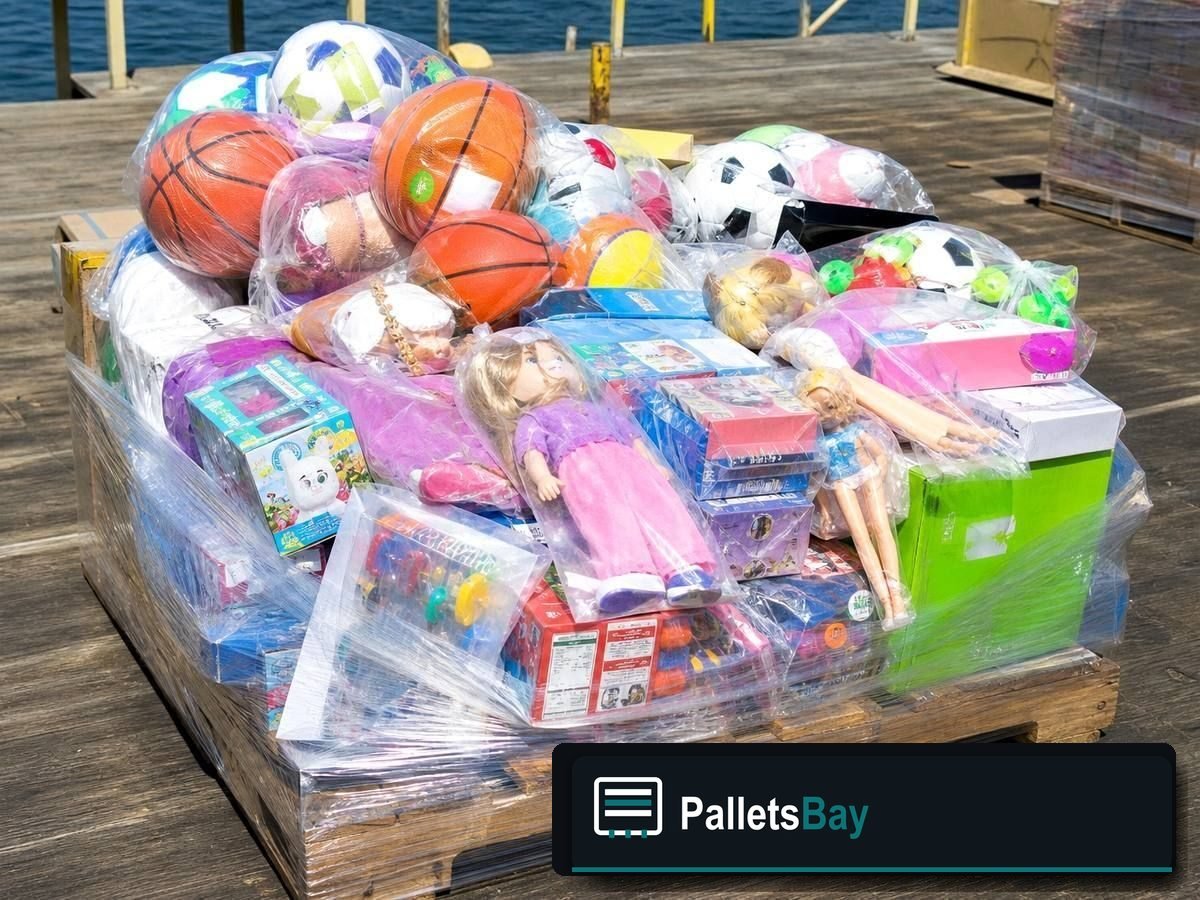 Disney Toy Pallets — Warehouse / shipping context