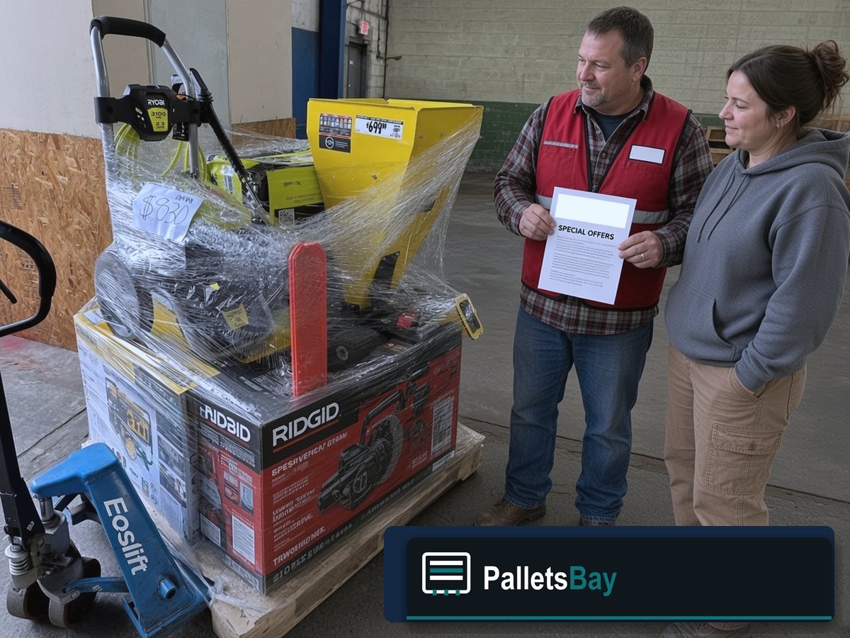 DIY Home Improvement Tool Pallets — Assorted units from this listing
