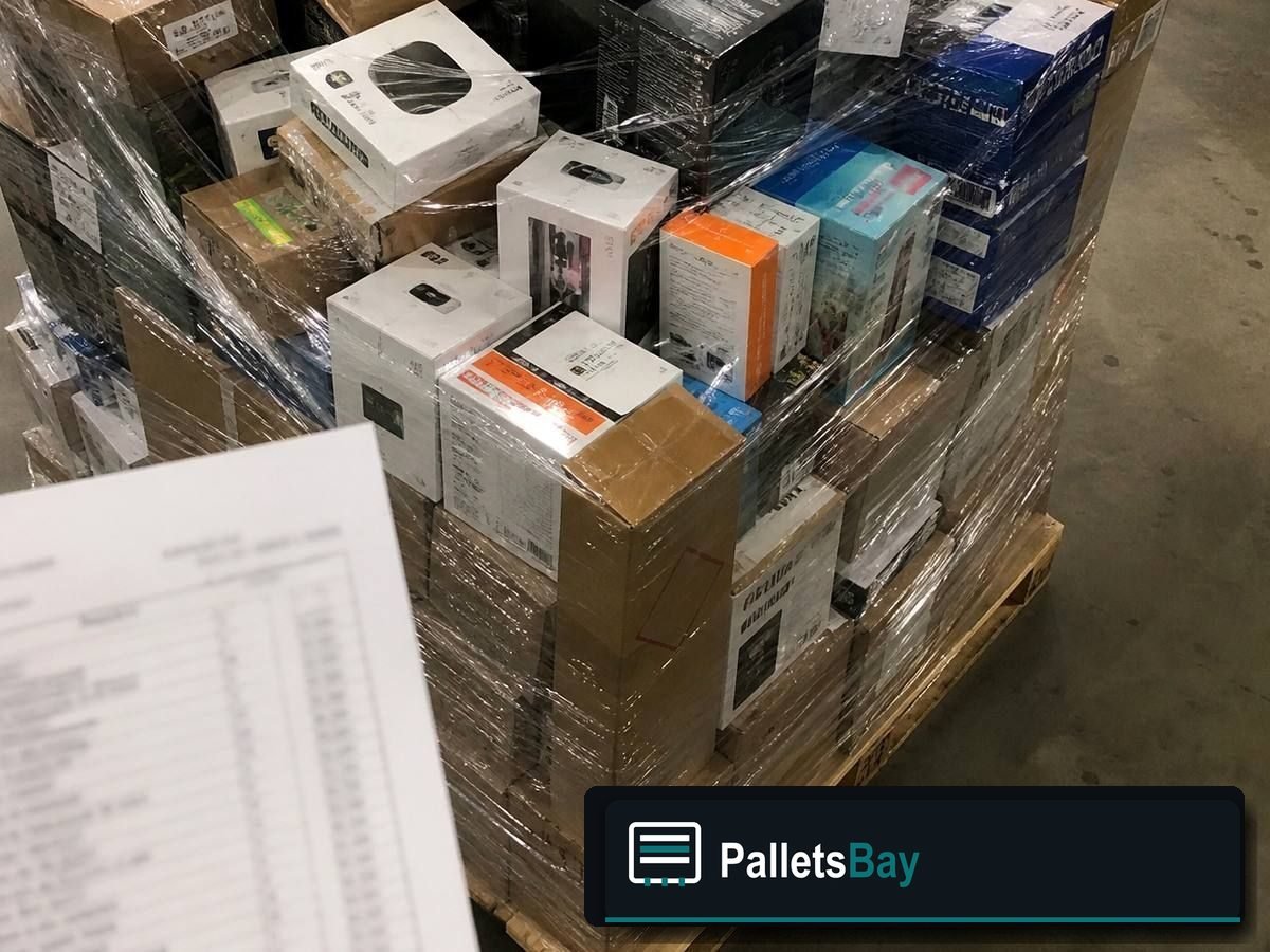 Electronics Liquidation Pallets — Contents / packed goods detail