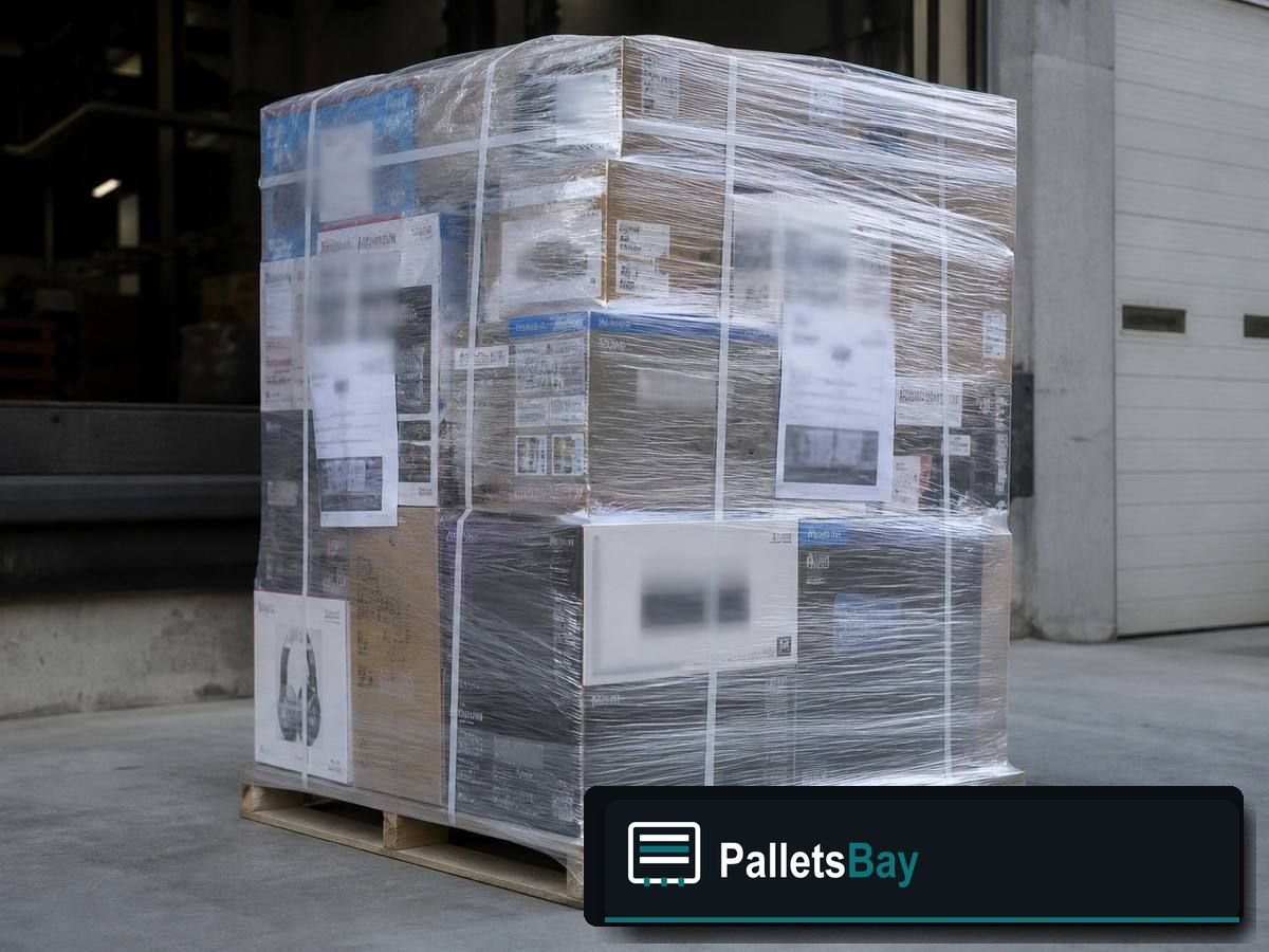 Electronics Liquidation Pallets — Warehouse / shipping context