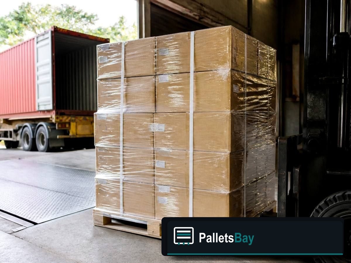 Electronics Pallets — Full pallet view