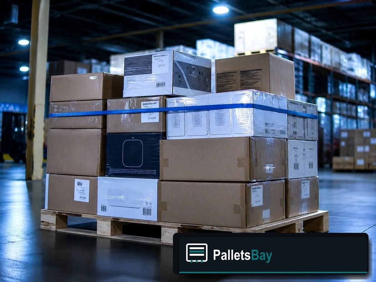 Electronics Pallets — Second pallet angle
