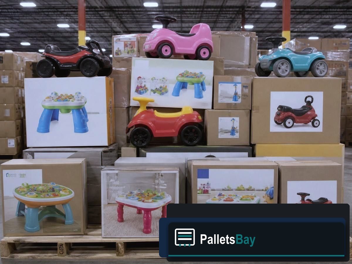 Fisher-Price Pallets — Assorted units from this listing