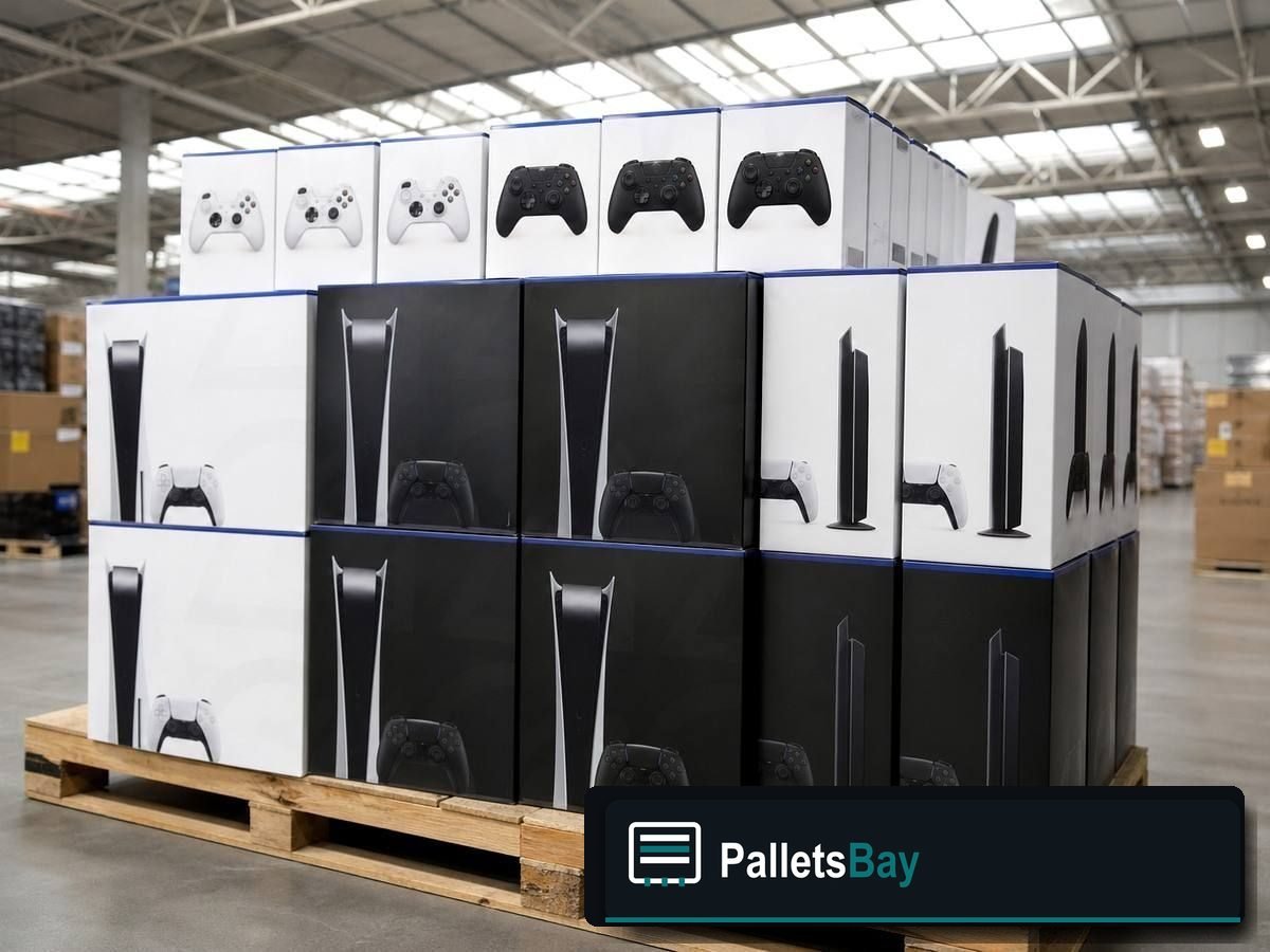 Gaming Electronics Pallets — Second pallet angle