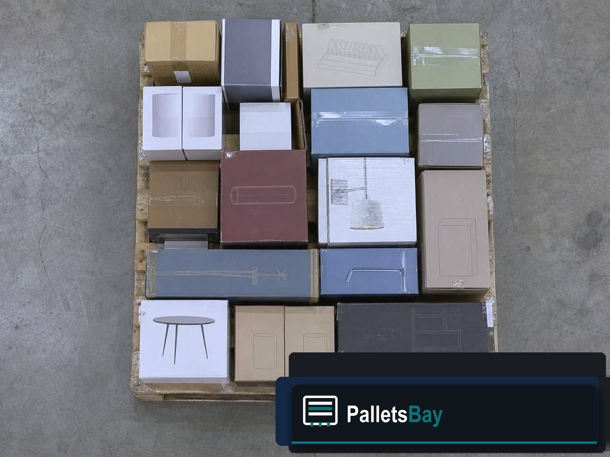 General Merchandise Pallets — Assorted units from this listing