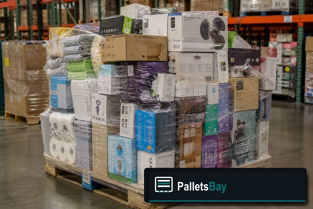 General Merchandise Pallets — Full pallet view