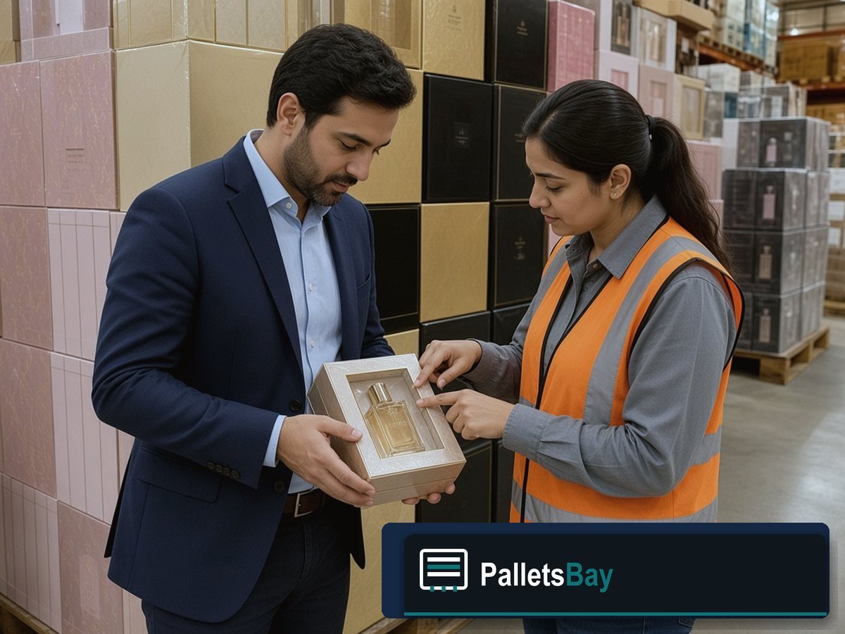 Gucci Perfume Pallets — Client walkthrough with staff