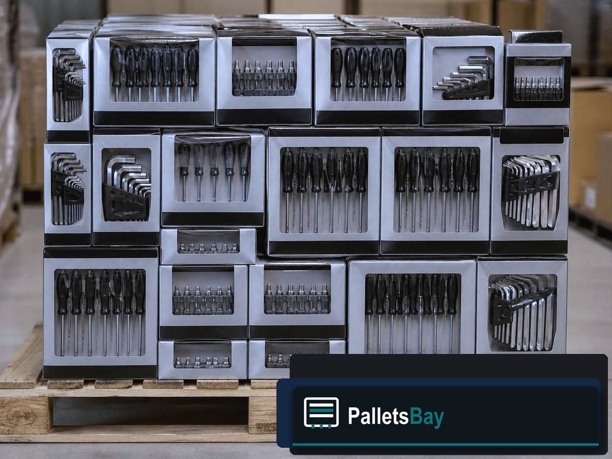 Hand Tool Pallets — Assorted units from this listing