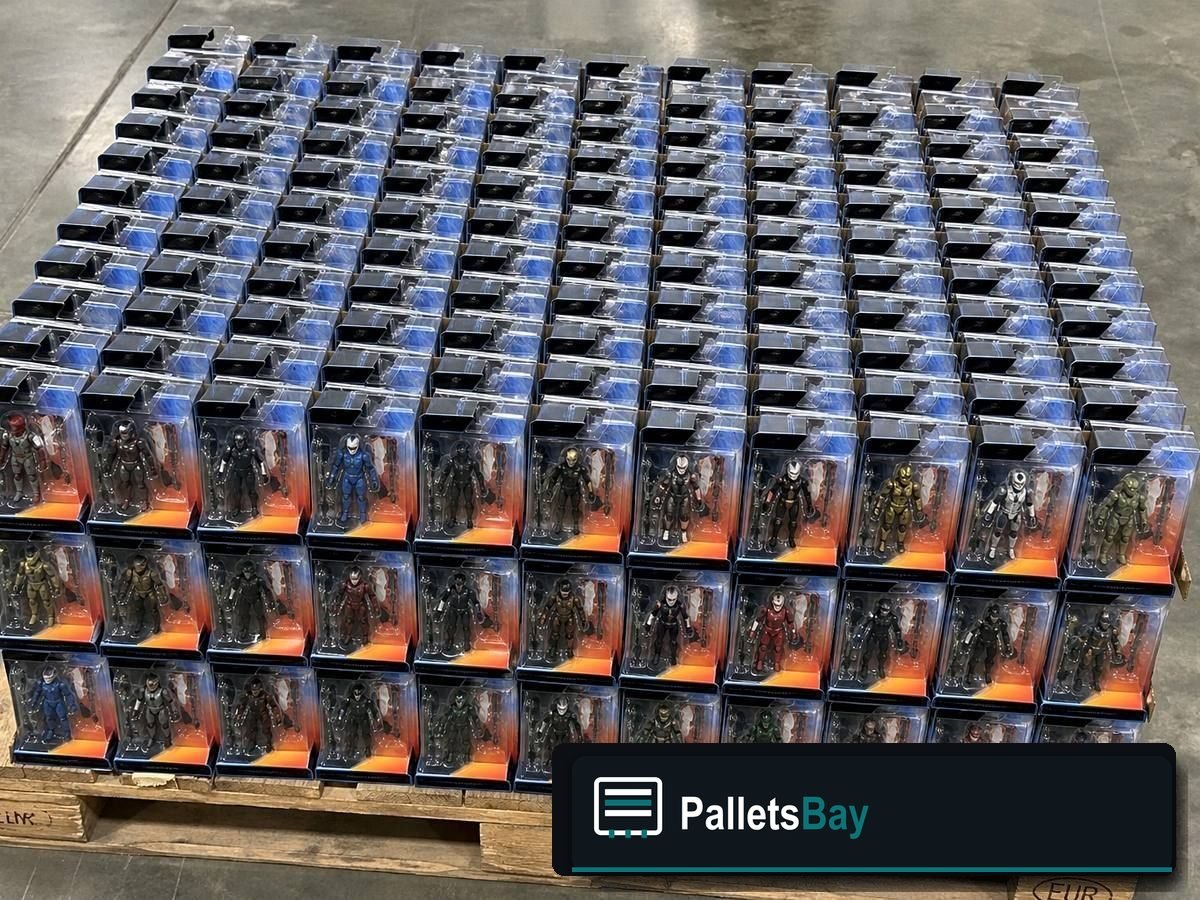 Hasbro Toy Pallets — Full pallet view