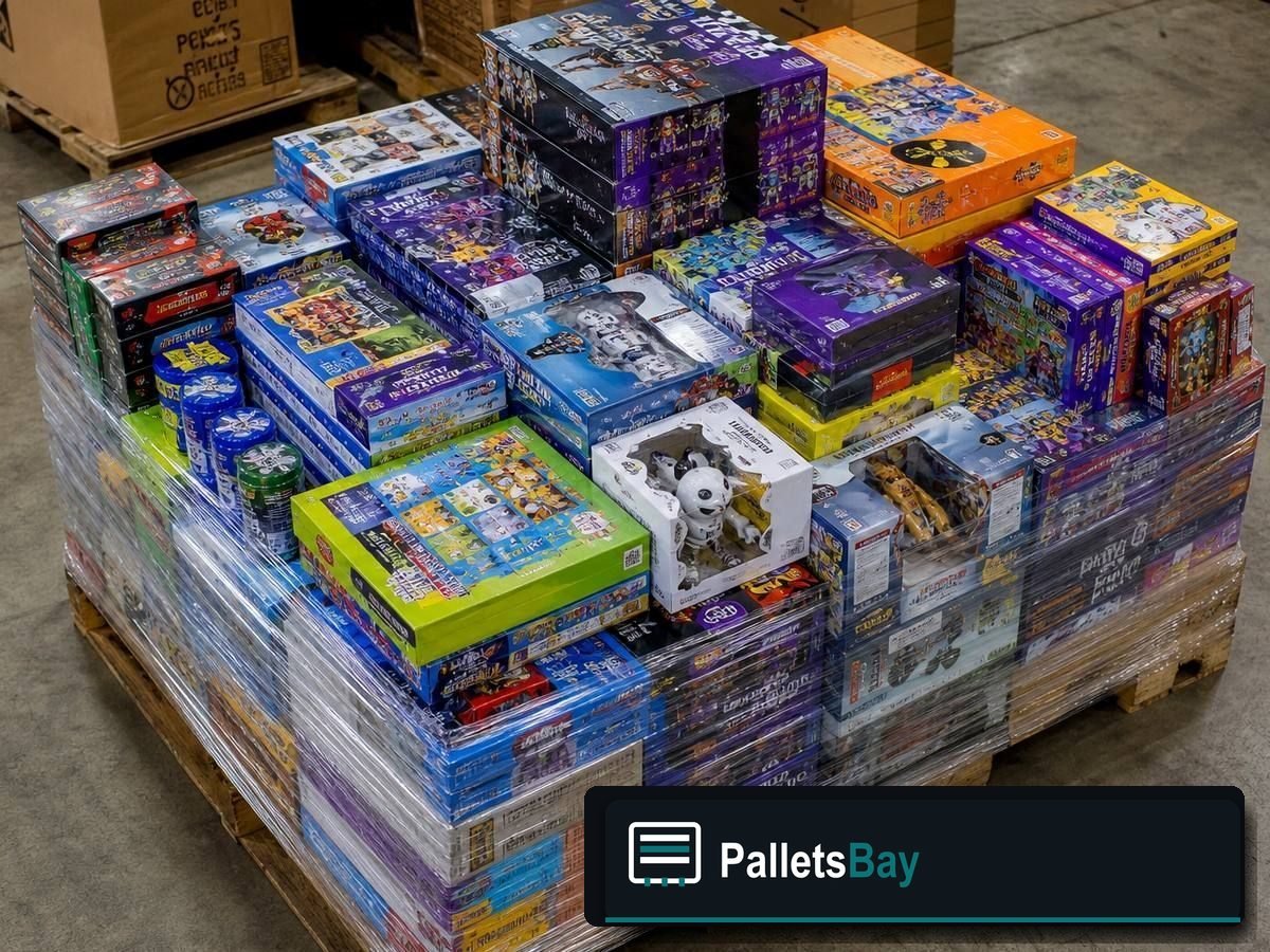 Hasbro Toy Pallets — Contents / packed goods detail