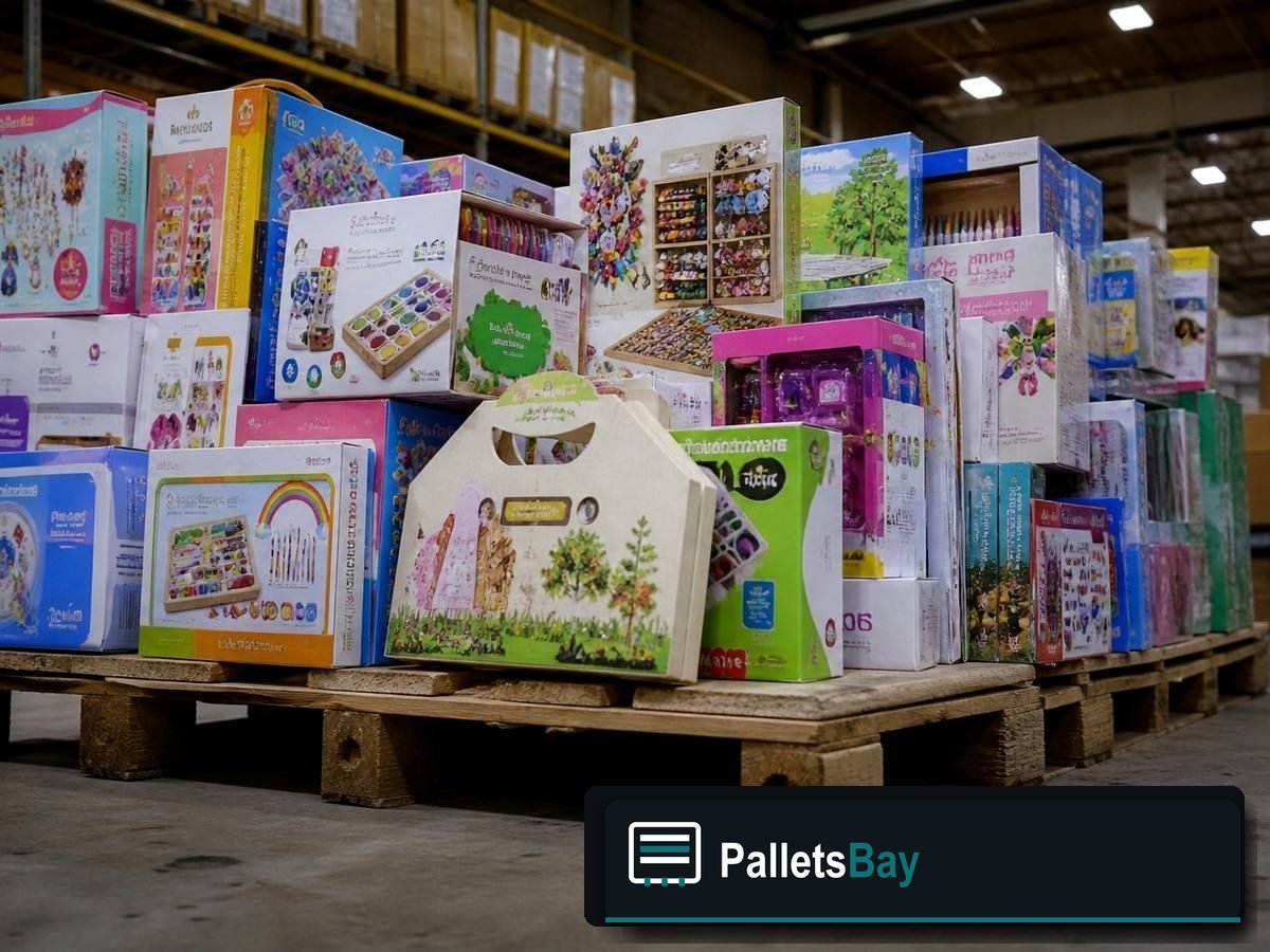 Hasbro Toy Pallets — Warehouse / shipping context