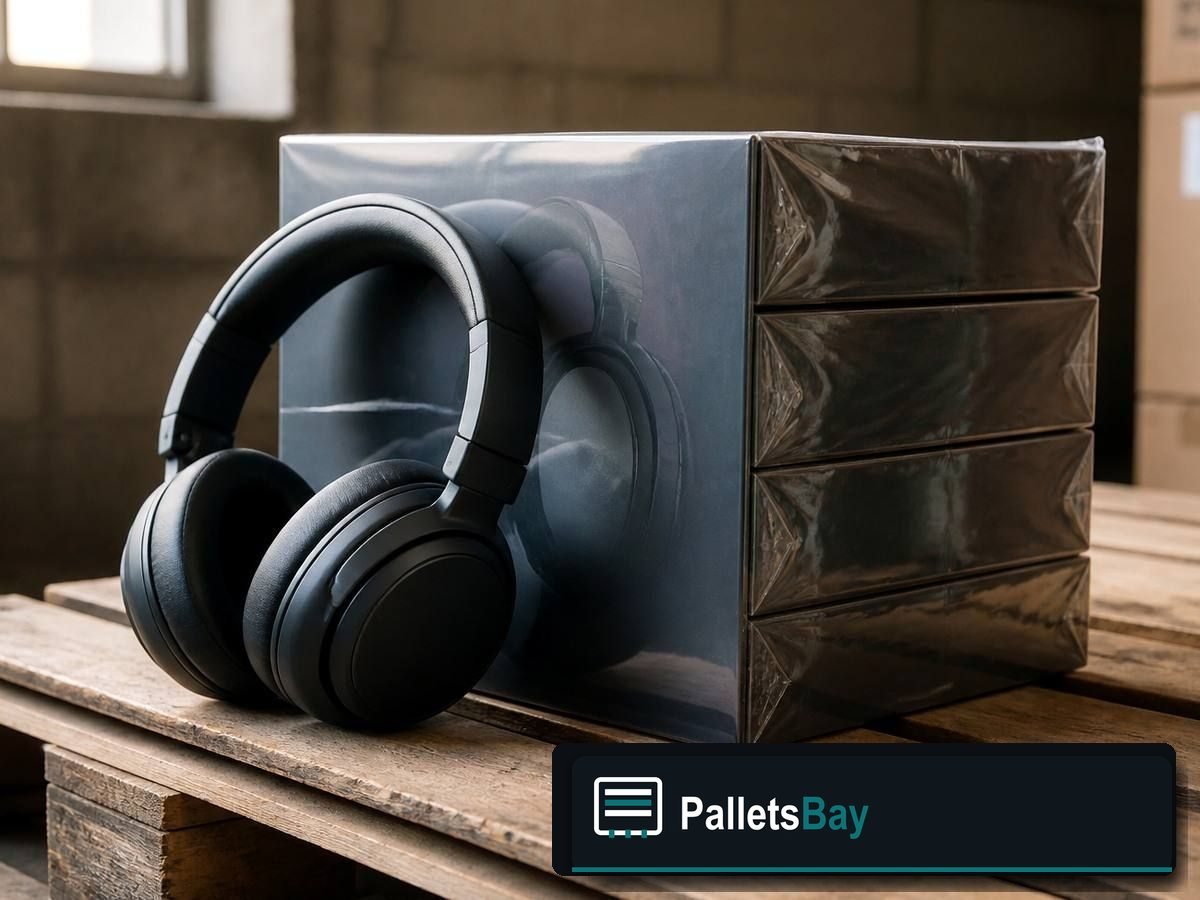 Headphones Pallets — Contents / packed goods detail